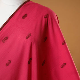 Pink - prewashed cotton jacquard weave fabric 25