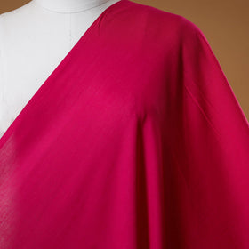 Pink - prewashed cotton plain fabric 12 - handcrafted