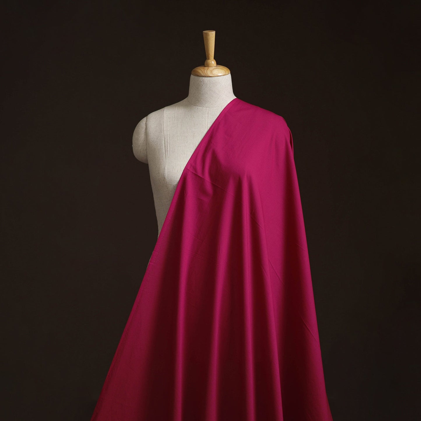 Prewashed cotton plain fabric 35 - handcrafted