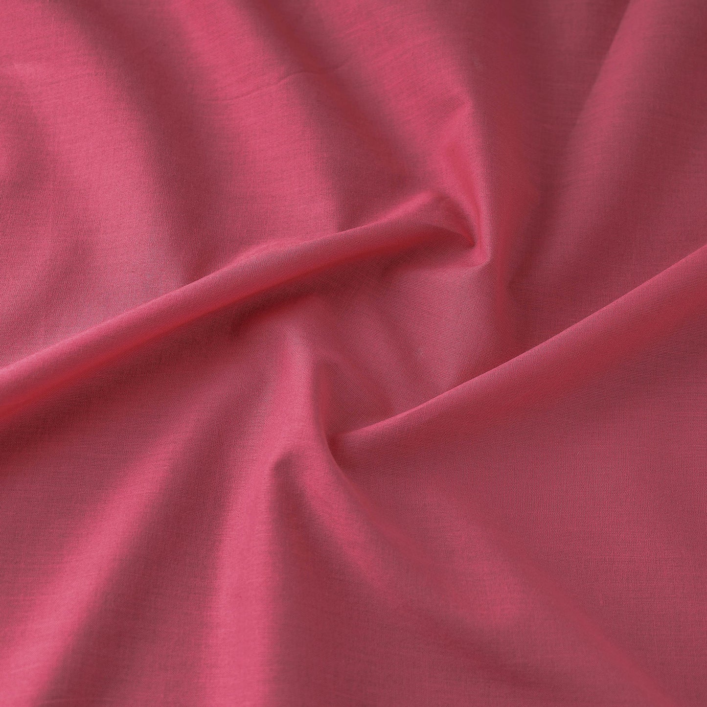  Pink Prewashed Plain Cotton Fabric