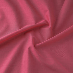  Pink Prewashed Plain Cotton Fabric