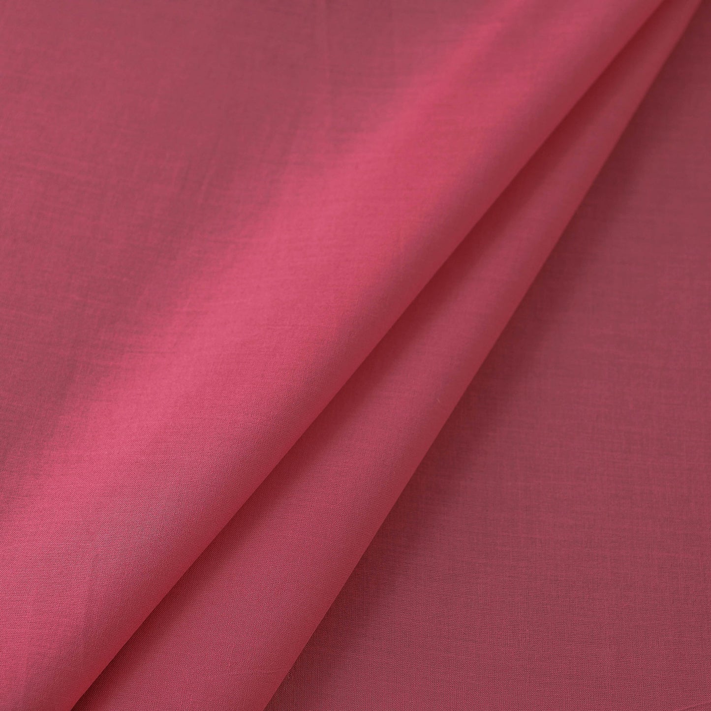  Pink Prewashed Plain Cotton Fabric