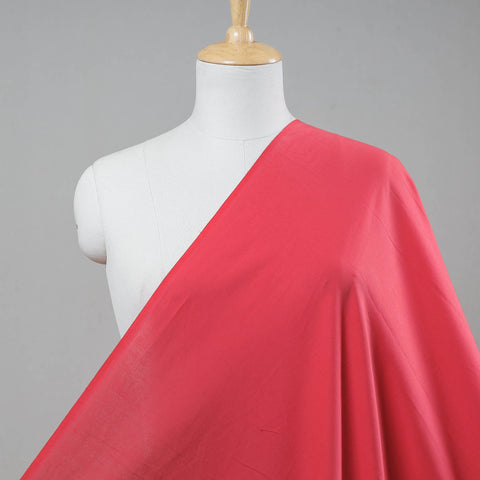  Pink Prewashed Plain Cotton Fabric 