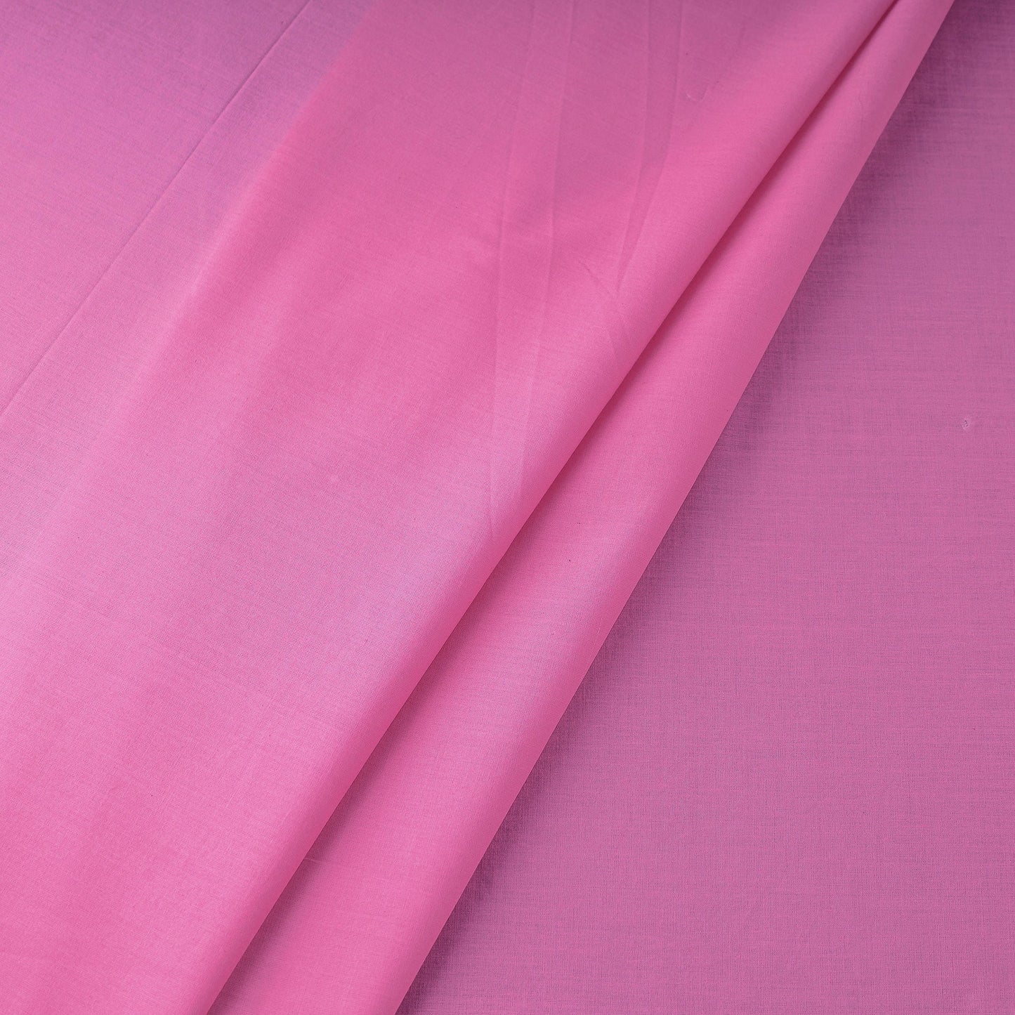  Pink Prewashed Plain Cotton Fabric