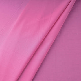  Pink Prewashed Plain Cotton Fabric