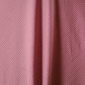 Pink - prewashed running stitch cotton plain fabric 02