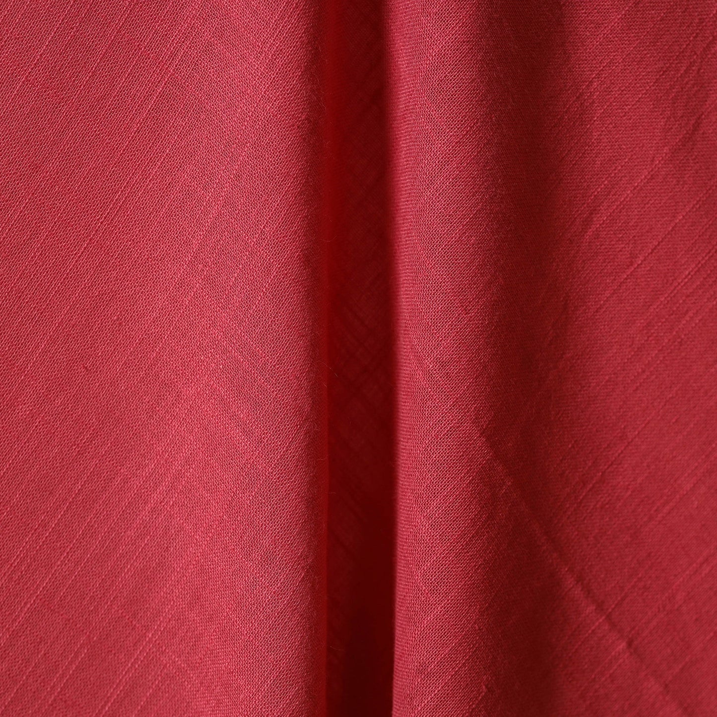 Prewashed slub cotton plain fabric 06 - handcrafted