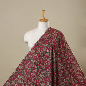 Printed cotton kalamkari fabric 06 - handcrafted