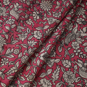 Printed cotton kalamkari fabric 06 - handcrafted