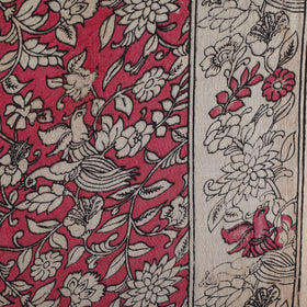 Printed cotton kalamkari fabric 06 - handcrafted