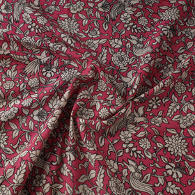 Printed cotton kalamkari fabric 06 - handcrafted