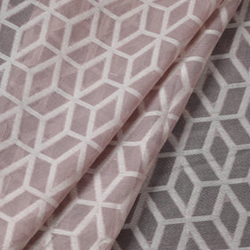 Buy Pure Banarasi Handwoven Cutwork Buti Cotton Fabric Online at iTokri.com