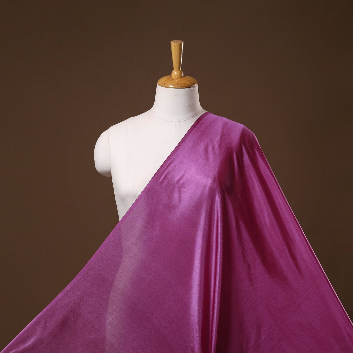 Pure bangalore silk natural dyed plain fabric 13