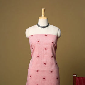 Pure cotton jacquard 3pc unstitched dress material 10