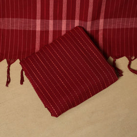 Pure cotton jacquard 3pc unstitched dress material 10