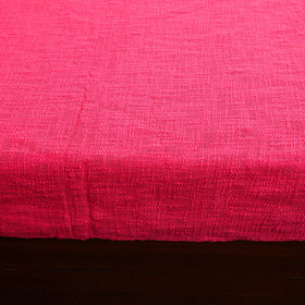 Pink - pure handloom cotton double bed cover from bijnor 15