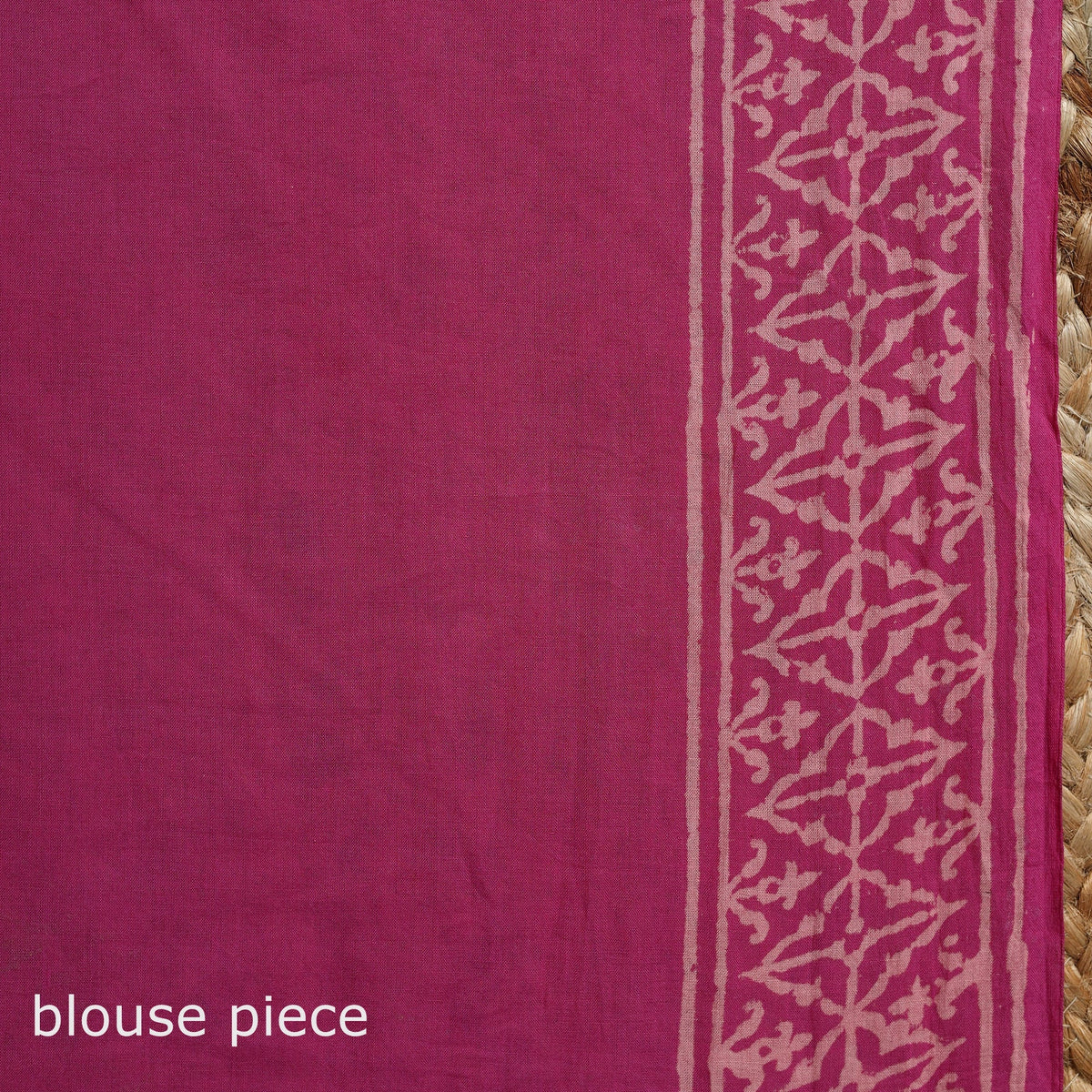 Pure mul cotton hand block batik print saree 30