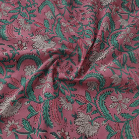 Pure mul cotton hand sanganeri fabric 17 - handcrafted