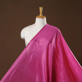 Pink - pure silk plain fabric 07 - handcrafted