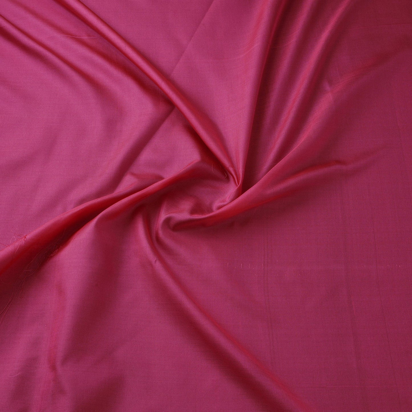 Pink - pure silk plain fabric 07 - handcrafted