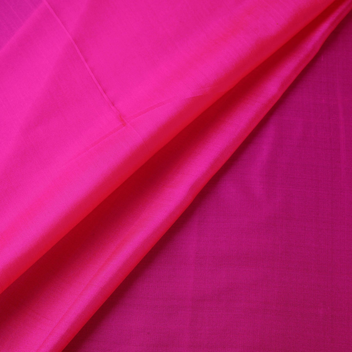 Pure silk plain fabric 11 - handcrafted