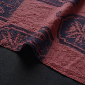 Pink - pure wool handloom natural dyed fabric 03