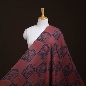 Pure wool handloom natural dyed ajrak fabric 11