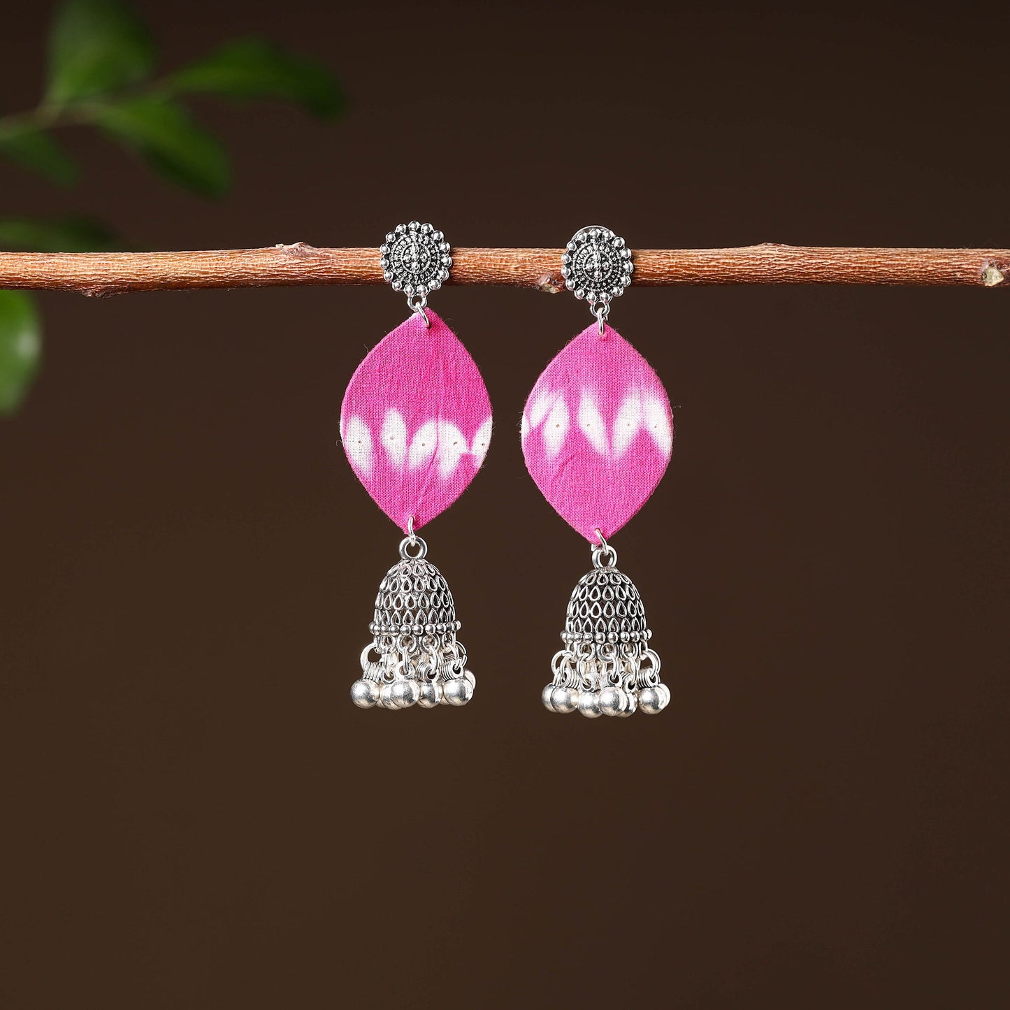 Buy Rubina Handcrafted GS Fabart Earrings