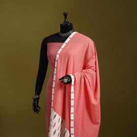 Running stitch with patchwork cotton dupatta 09