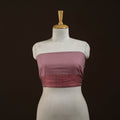 Running stitch plain cotton blouse piece 37 - handcrafted