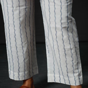  Sanganeri Block Printed Cotton Kurta with Palazzo & Dupatta Set 