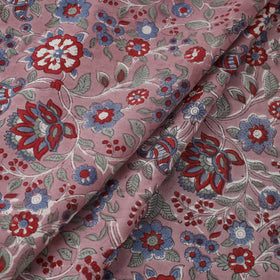  Pink Sanganeri Block Print Cotton Fabric
