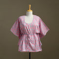 Sanganeri Block Print Cotton Kaftan (Short)