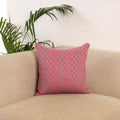 Pink - sanganeri cushion cover 11 - handcrafted