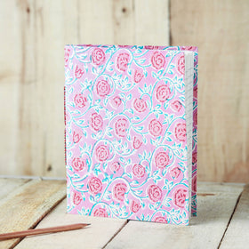  Sanganeri Fabric Cover Handmade Paper Notebook Online in India 