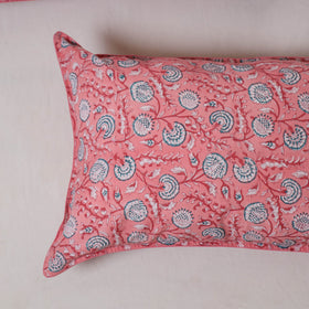 Sanganeri hand block print pillow cover (set of 2) 06