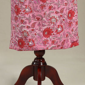 Pink - sanganeri patchwork cotton unstitched kurta material