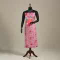 Pink - sanganeri patchwork cotton unstitched kurta material