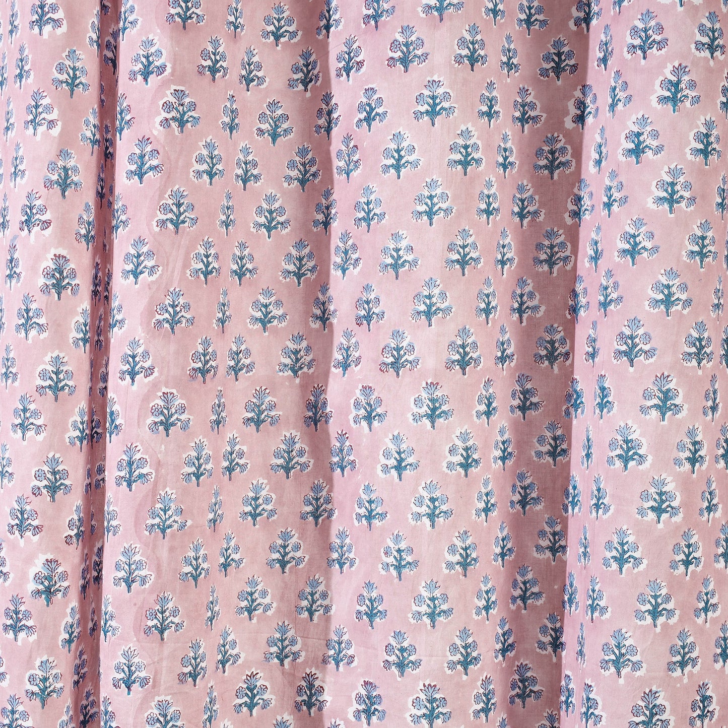  Sanganeri Block Printed Cotton Door Curtain (7 x 3 Feet) (Single Piece) Online at iTopkri