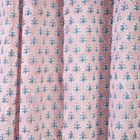  Sanganeri Block Printed Cotton Door Curtain (7 x 3 Feet) (Single Piece) Online at iTopkri