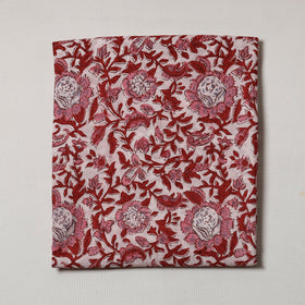  Sanganeri Block Printed Cotton Precut Fabric 