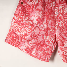  Sanganeri Block Printed Cotton Unisex Boxer/Shorts 