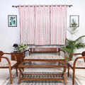 Buy Sanganeri Block Printed Cotton Window Curtain (5 x 3 Feet) (Single Piece) Online at iTopkri