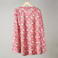  Sanganeri Block Printed Cotton Wrap Around Skirt 
