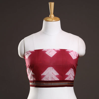 Buy Shibori Tie-Dye Cotton Blouse Piece Online at iTokri.com