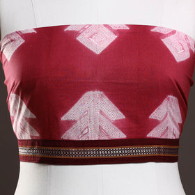 Buy Shibori Tie-Dye Cotton Blouse Piece Online at iTokri.com
