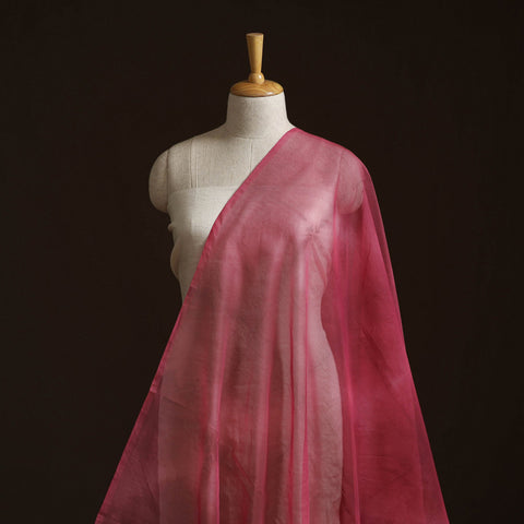 Shibori tie-dye kota doria cotton fabric 05 - handcrafted