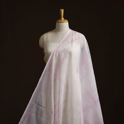 Shibori tie-dye kota doria cotton fabric 07 - handcrafted