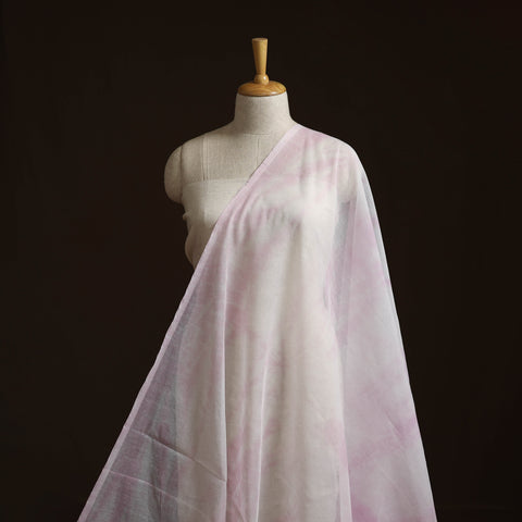 Shibori tie-dye kota doria cotton fabric 07 - handcrafted