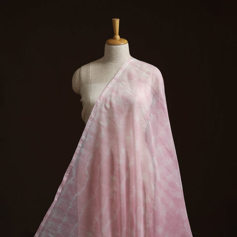 Shibori tie-dye kota doria cotton fabric 14 - handcrafted